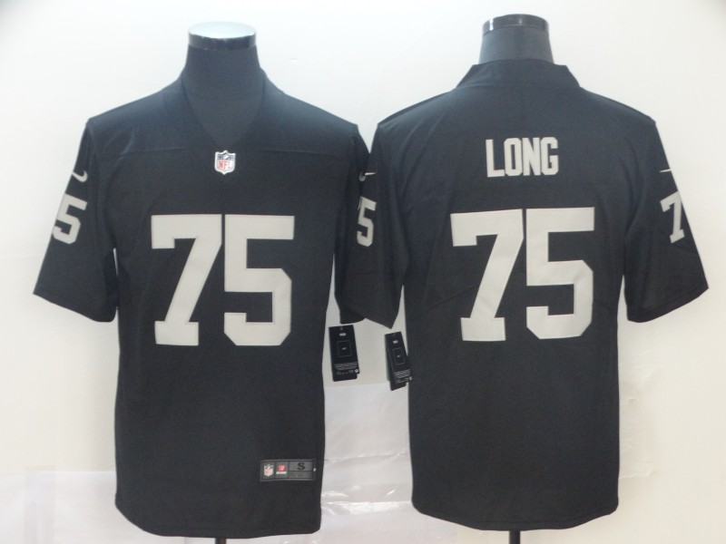 Men's Las Vegas Raiders Howie Long #75 Black Jersey